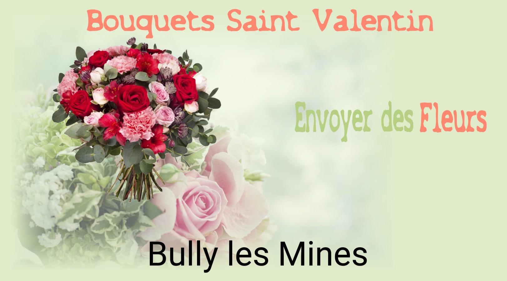Roses de Saint-Valentin livrées à Bully-les-Mines